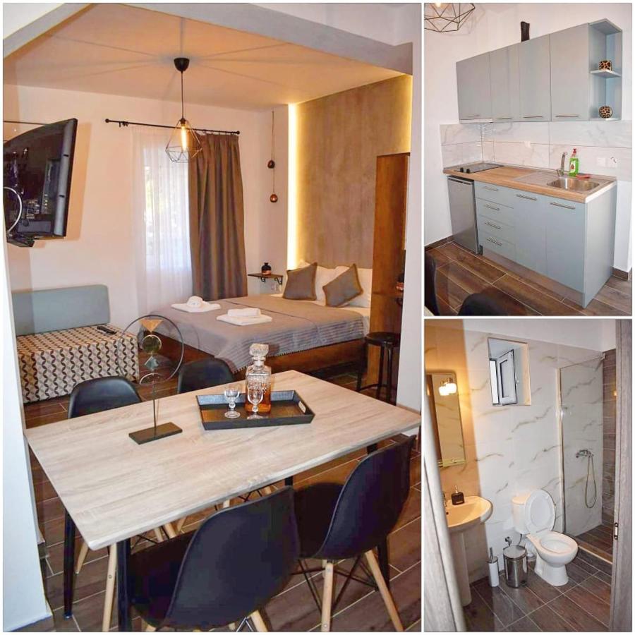 Aigli Luxury Studios Nea Roda Exterior foto