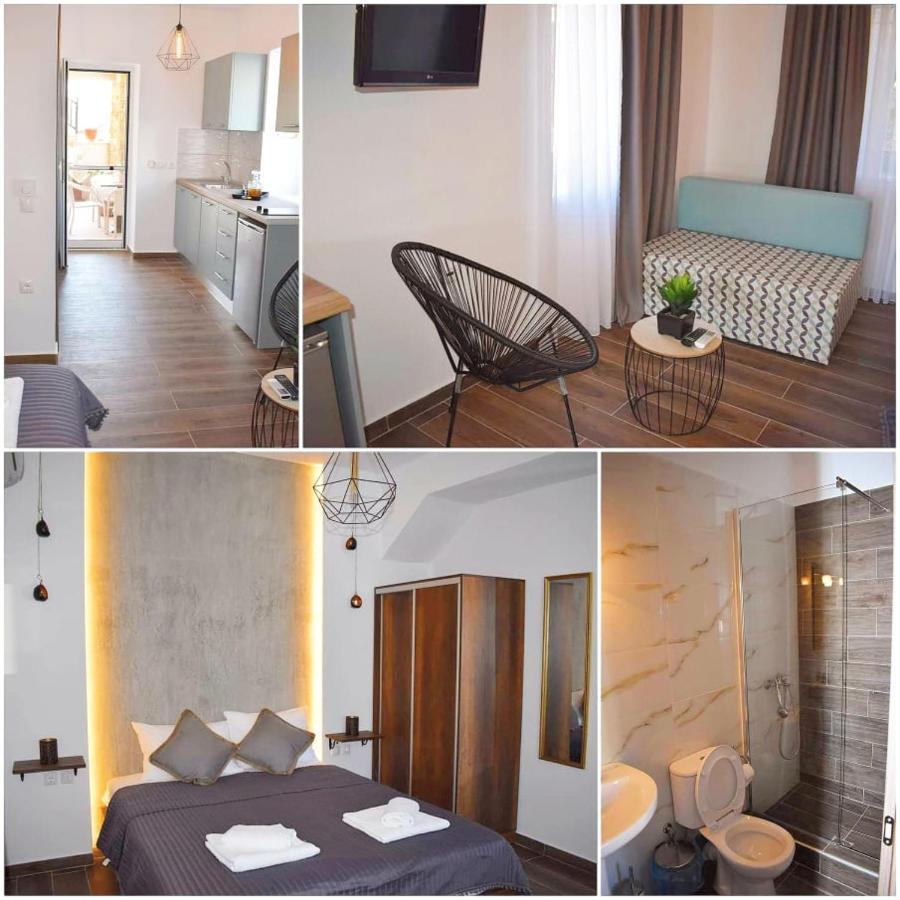 Aigli Luxury Studios Nea Roda Exterior foto